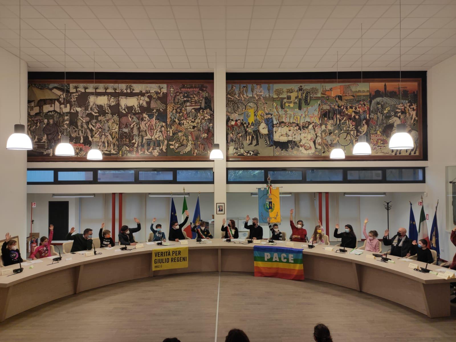 Immagine per Ucraina, il no alla guerra unisce giovani e adulti a Fiumicello Villa Vicentina